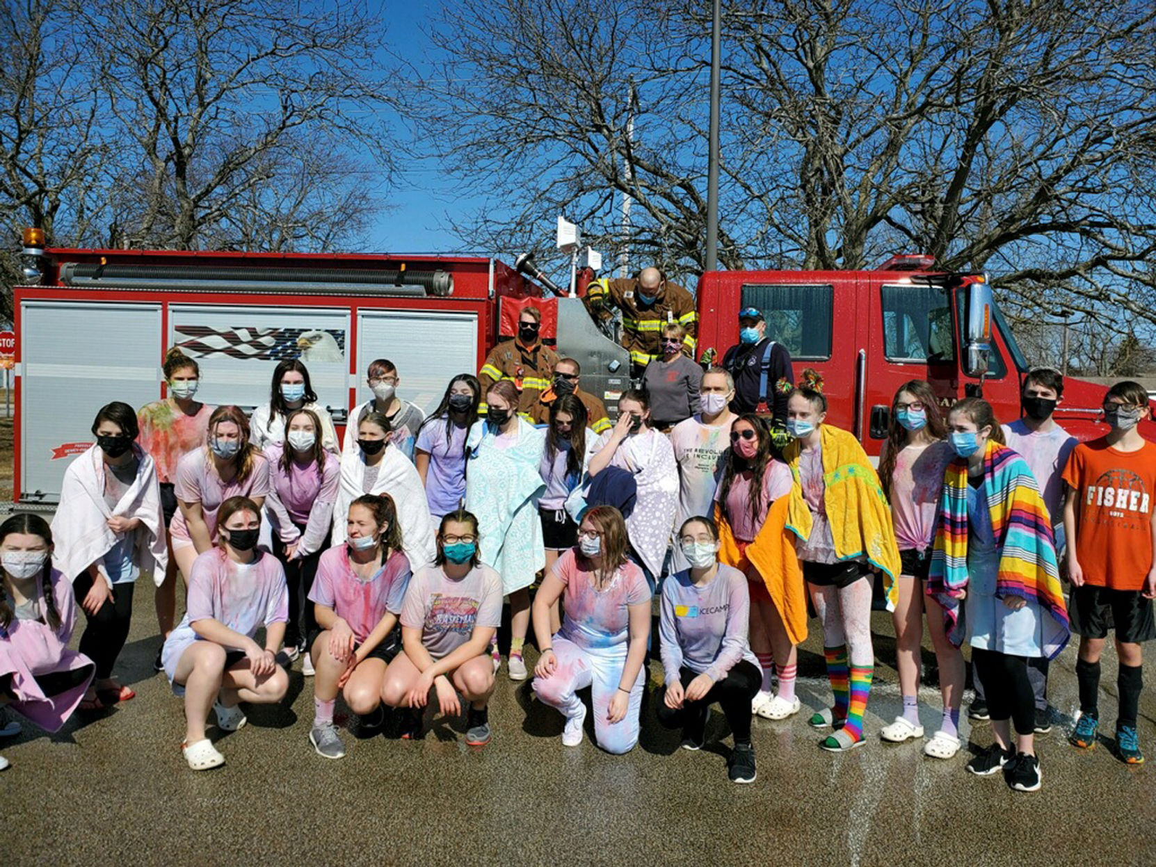 Fisher plunge at home kids.jpg